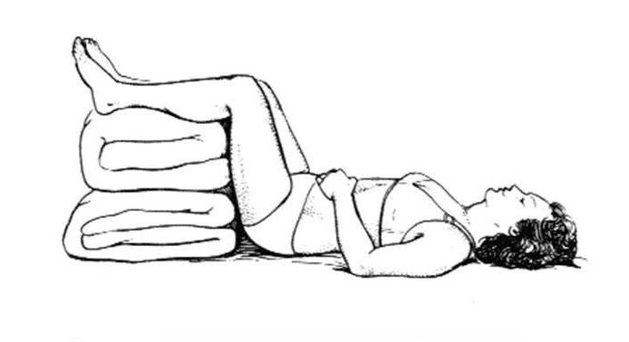 Postura consigliata per combattere il mal di schiena alla gamba e ai glutei